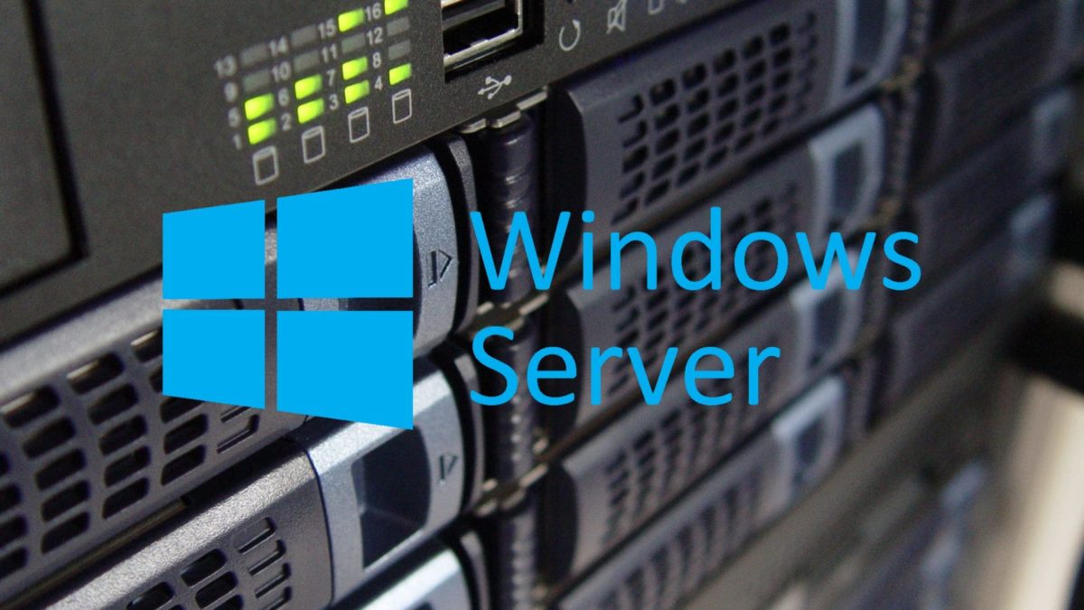Windows server 2012 / 2016 /2019 